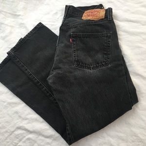 Levi’s 501 Black Jeans Sz 33 32